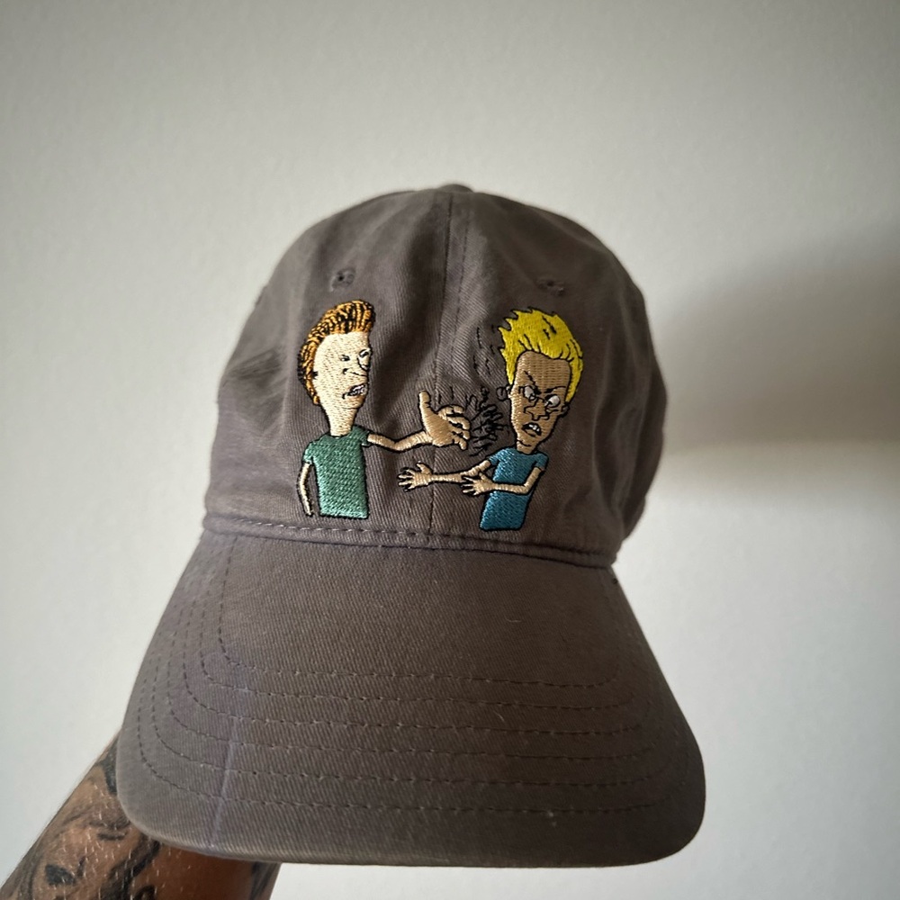 Beavis and Butthead 2000s 1990s VTG Embroidered Cap